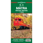    Mátra turistatérkép Szarvas András, Mátra térkép 1:30 000 Mátraalja, Mátralába térkép 2025.