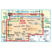  Mátra turistatérkép Szarvas András, Mátra térkép 1:30 000 Mátraalja, Mátralába térkép 2025.