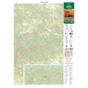  Mátra turistatérkép Szarvas András, Mátra térkép 1:30 000 Mátraalja, Mátralába térkép 2025.