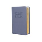   Kis Biblia Károli Gáspár fordítás - Metál Kék - 12x17,5 cm
