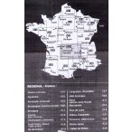    Michelin áttekintő térkép - Franciaország régiói  1:200 000 