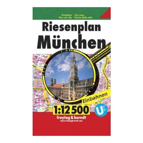 München atlasz Freytag 1:12 500 