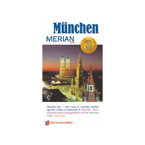 München útikönyv Merian kiadó 
