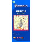 90. Murcia térkép Michelin  1:6 000 