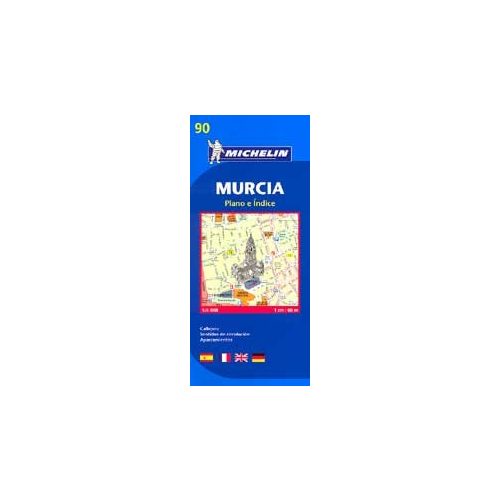 90. Murcia térkép Michelin  1:6 000 