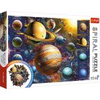   Naprendszer spirál puzzle 1040 db-os Trefl, Naprendszer puzzle, Bolygók puzzle 68x48 cm