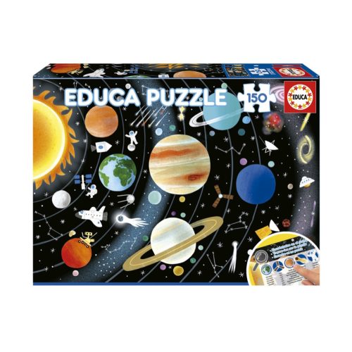  Naprendszer puzzle, Educa Puzzle kirakó 150 db  48 x 34 cm 19584