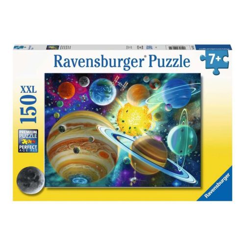  Naprendszer puzzle Ravensburger 10016 - Kozmikus kapcsolatok puzzle kirakó 150 db-os XXL  49 x 36 cm