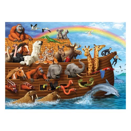 Noé Bárkája puzzle Cobble Hill 47014 - Voyage of the Ark - 350 db-os Family puzzle