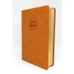   Közepes Biblia Károli Gáspár fordítás - Őzbarna 12x18,5 cm