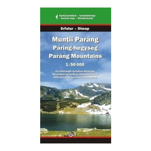  Páring-hegység térkép Dimap Bt. 1:50 000 