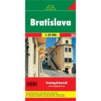   Pozsony térkép Pozsony várostérkép Bratislava Presburg 1:20e
