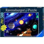 Ravensburger 14926 - A Naprendszer - 500 db-os Fluoreszkáló puzzle 49 x 36 cm