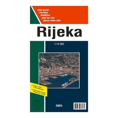 Rijeka térkép Forum 1:15 000 