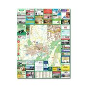 Sárvár térkép, Sárvár várostérkép Térképház  1:12 500  1:5 000
