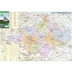 Szabolcs-Szatmár-Bereg megye térkép Stiefel 1:160 000 