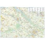 Szigetköz falitérkép Szarvas 