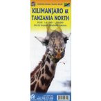 Tanzánia térkép Kilimanjaro térkép  ITM kiadó