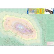 Tanzánia térkép Kilimanjaro térkép  ITM kiadó