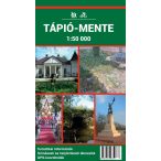   Tápió turistatérkép, Tápió - Hajta vidék turistatérkép 1:50 000 2023.