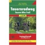   RK 5 Tauern kerékpárút Tauernradveg kerékpáros térkép Freytag 1:125 000 