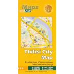 Tbilisi térkép Geoland Maps 1: 10 000, 1:50 000 