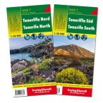   WKE 7 Tenerife turistatérkép Tenerife észak és dél térkép 1:50 000  2018