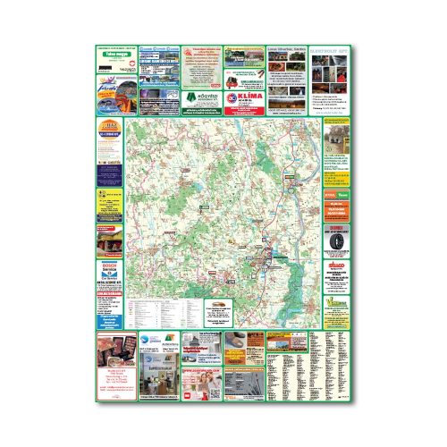 Tolna megye - vármegye térkép
