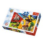   Trefl 17325 - Toy Story 4 - Játékra készen - 60 db-os puzzle 33 x 22 cm 