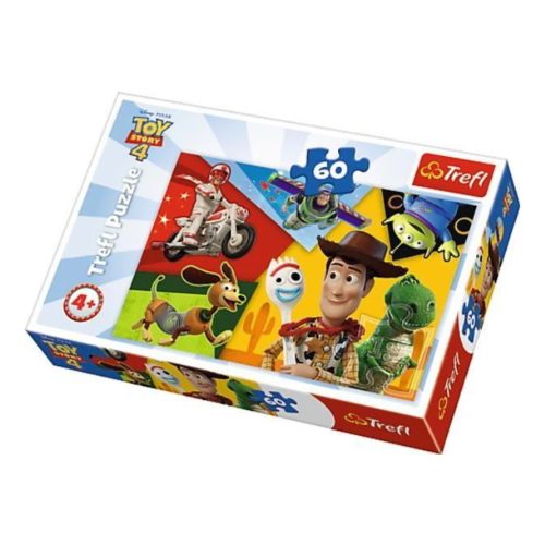 Trefl 17325 - Toy Story 4 - Játékra készen - 60 db-os puzzle 33 x 22 cm 