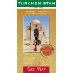   Türkmenisztán térkép Gizi Map, Turkmenistan térkép Geographical 1:1 300 000 Ashgabat térkép