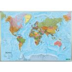    Világ országai falitérkép faléccel fóliával 1:20 000 000  202x130 cm nagy méret