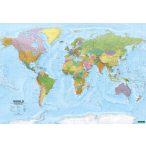    Világ országai falitérkép fóliás Freytag 1:15,5 Mio  190x135 cm nagy méret (2025)