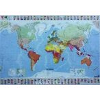   Világ országai faléces falitérkép Michelin 1:25 000 000 140x100