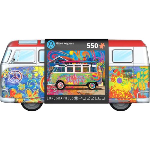  EuroGraphics 8551-5561 - VW - Wave Hopper - 550 db-os puzzle képkirakó fém dobozban  48x33 cm