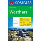 798. Westharz turista térkép Kompass 1:50 000 