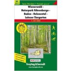   WK 5011 Wienerwald-Naturpark Föhrenberge-Baden-Helenental-Lainzer Tiergarten turista térkép Freytag 1:35 000 