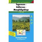   WKD 6 Tegernsee-Schliersee-Mangfallgebirge turista térkép Freytag 1:50 000 