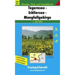   WKD 6 Tegernsee-Schliersee-Mangfallgebirge turista térkép Freytag 1:50 000 