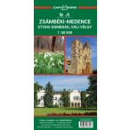   Zsámbéki-medence térkép, Etyeki-dombság térkép 1:50.000  Szarvas András 2020